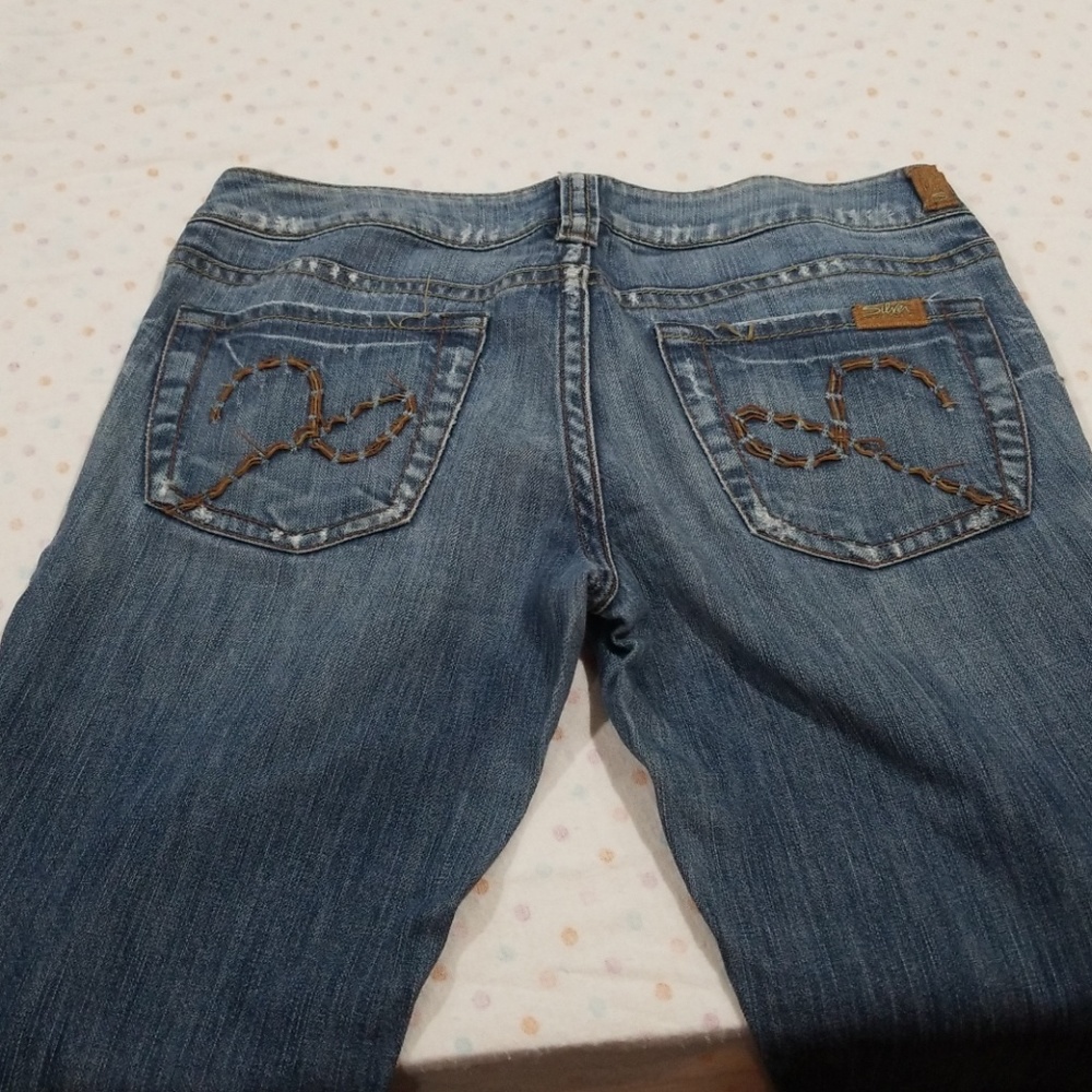 Silver jeans